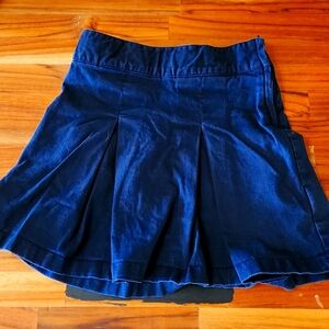 Pleated skirt with built-in Shorts / Uniform bottoms